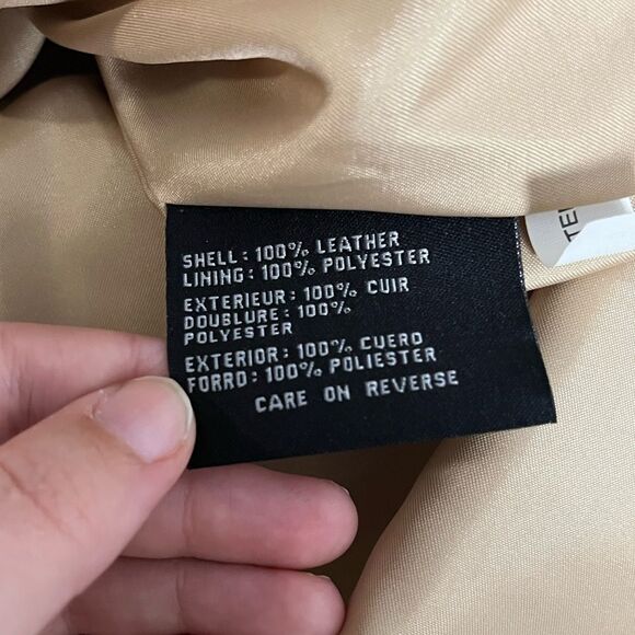 Siena Studio Vintage Leather Pearl Snap Button Jacket Size Medium Butter Soft - Picture 8 of 8